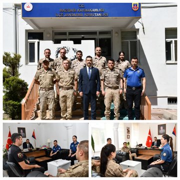 Kaymakamımız Ömer Tuğrul KUNDAKÇI, Jandarma Teşkilatının 186. Kuruluş Yıl Dönümü münasebetiyle İlçe Jandarma Komutanlığı'nı ziyaret etti.